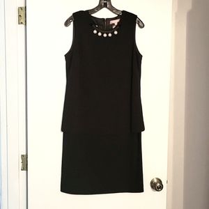 Ellen Tracy Pearl Necklace Dress Size 4